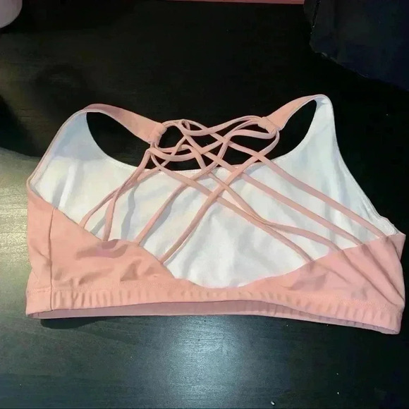 Onzie Pink Sport Bra - Picture 5 of 6
